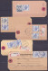 Lot De 18 étiquettes De Sac - Reommandé - Affr. Divers Type Elström - Voir Scans - 1970-1980 Elström