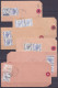 Lot De 18 étiquettes De Sac - Reommandé - Affr. Divers Type Elström - Voir Scans - 1970-1980 Elström