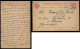 Yiddish 1906 - Russia Stationery Postcard Jewish Judaica Sent To Paris - Judaísmo