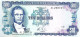 JAMAICA $10 BLUE  MAN HEAD FRONT MINE BACK DATED 01-01-1985 P71a SIGN.7 UNC READ DESCRIPTION !! - Jamaique