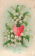 FLEURS, PLANTES & ARBRES - Fleurs - Une Fleur Dans Une Vase - Carte Postale Ancienne - Blumen