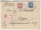 Suède - Lettre Recom De 1920 - Oblit Göteborg - Exp Vers Kuopio - - Briefe U. Dokumente