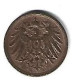 Empire 2 Pfennig 1912  A Km 16   Vf+ - 2 Pfennig