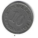 *empire 10  Pfennig  1905  A   Km  12    Vf+ - 10 Pfennig