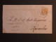 DJ 21 ESPANA  BELLE  LETTRE   1885 CORUNA  A RIVADEO  +  AFF. INTERESSANT ++++ - Storia Postale