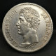 5 FRANCS ARGENT 1826 W LILLE CHARLES X 1er TYPE / FRANCE SILVER - 5 Francs