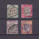 TRANSVAAL SOUTH AFRICA 1902, SG #244-250, Part Set, Wmk Crown CA, Used - Transvaal (1870-1909)