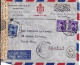 EGYPTE N° 228x2/232 S/L. DE LE CAIRE/22.1.59 POUR LA FRANCE + CENSURE EGYPTIENNE - Brieven En Documenten