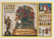 Australia VICTORIA VIC Tudor House Clock Museum YARRAWONGA Rose Postcard C1980s - Andere & Zonder Classificatie