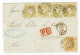 Portugal, 1874, # 39a..., For Genova - Storia Postale