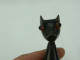 Delcampe - Vintage Decor Horn Cat Figurine Hand Carved Sculpmal Figure #2281 - Autres & Non Classés