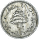 Monnaie, Liban , 10 Piastres, 1961 - Líbano