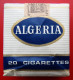 COLLECTION  Paquet De Cigarettes ALGERIA  Gout Francais  SNTA - Autres & Non Classés