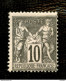 103 - 10c Noir Sur Lilas Sage Type III (N/B) - Neuf N* - Très Beau - 1898-1900 Sage (Type III)