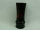 Vintage Vietnamese Beautiful Lacquer Thanh Le Black Vase Goldfish #2300 - Vases