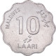 Monnaie, Maldives, 10 Laari, 1984 - Malediven