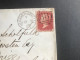 Delcampe - 1858-67 QV 2 GB 1d Red Perf Shifted’ 387-1211 Post Mark See - Covers & Documents
