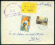 Ethiopia 1966 Registered Cover Special Postmark Mi 430 And 507 - Ethiopie