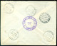 Ethiopia 1966 Registered Cover Special Postmark Mi 430 And 507 - Ethiopie