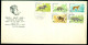 Ethiopia 1975 FDC Animals III Series Mi 817-821 Signed On The Back By Designer UNIQUE - Ethiopie