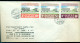 Ethiopia 1970 FDC New Posts, Telecommunications And G.P.O. Buildings Mi 656-658 - Ethiopia