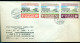 Ethiopia 1970 FDC New Posts, Telecommunications And G.P.O. Buildings Mi 656-658 - Ethiopie