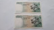 BELGIQUE/BELGIE/BELGIEN BAUDOUIN ATOMIUM 2 BILLETS NUMEROS QUI SE SUIVENT 20 FRANCS 1964 D'HAESE SERIE 1 N P-138a.1 UNC - 20 Francs