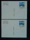 Entier Postal Stationery Card (x2) Jeux Olympiques Nagano Olympic Games Suisse 1998 Ref 101109 - Winter 1998: Nagano