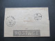 Delcampe - GB 1841 Mulready One Penny Oxford - London / Kompletter Umschlag Mit Schwarzem Malteserkreuz / Postage A 21 - 1840 Buste Mulready