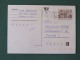 Czech Republic 1999 Stationery Postcard 4 Kcs "Prague 1998" Sent Locally From Prague, EMS Slogan - Lettres & Documents