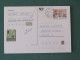 Czech Republic 1999 Stationery Postcard 4 Kcs "Prague 1998" Sent Locally - Covers & Documents