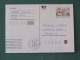 Czech Republic 1999 Stationery Postcard 4 Kcs "Prague 1998" Sent Locally - Cartas & Documentos