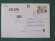 Czech Republic 1999 Stationery Postcard 4 Kcs "Prague 1998" Sent Locally - Brieven En Documenten