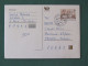 Czech Republic 1999 Stationery Postcard 4 Kcs "Prague 1998" Sent Locally - Covers & Documents