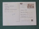 Czech Republic 1999 Stationery Postcard 4 Kcs "Prague 1998" Sent Locally - Lettres & Documents