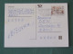 Czech Republic 1998 Stationery Postcard 4 Kcs "Prague 1998" Sent Locally From Brno, EMS Slogan - Covers & Documents