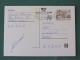 Czech Republic 1998 Stationery Postcard 4 Kcs "Prague 1998" Sent Locally From Brno, EMS Slogan - Lettres & Documents