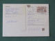 Czech Republic 1998 Stationery Postcard 4 Kcs "Prague 1998" Sent Locally - Covers & Documents