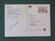 Czech Republic 1998 Stationery Postcard 4 Kcs "Prague 1998" Sent Locally - Covers & Documents