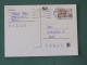 Czech Republic 1998 Stationery Postcard 4 Kcs "Prague 1998" Sent Locally - Covers & Documents