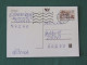 Czech Republic 1998 Stationery Postcard 4 Kcs "Prague 1998" Sent Locally - Cartas & Documentos