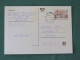 Czech Republic 1998 Stationery Postcard 4 Kcs "Prague 1998" Sent Locally - Lettres & Documents