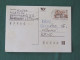 Czech Republic 1998 Stationery Postcard 4 Kcs "Prague 1998" Sent Locally - Cartas & Documentos