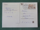 Czech Republic 1998 Stationery Postcard 4 Kcs "Prague 1998" Sent Locally - Lettres & Documents