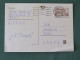 Czech Republic 1998 Stationery Postcard 4 Kcs "Prague 1998" Sent Locally - Cartas & Documentos
