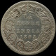 LaZooRo: British India 1/4 Rupee 1862 VF - Silver - Colonias