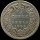 LaZooRo: British India 1/4 Rupee 1862 VF - Silver - Colonie