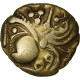Aulerques Éburovices, 1/4 De Statère Au Sanglier, C. 60-50 BC, Electrum, TTB+ - Keltische Münzen
