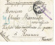 Strasbourg Lettre Pour Roanne 12-8-1916 Cachet Prisonniers De Guerre ROMANS Vérifié Par L'interprêtre - Guerre (timbres De)