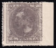 España, 1879 Edifil. 208. MH,  4 Pts Gris, [Doble Impresión, Una Invertida.] - Ongebruikt